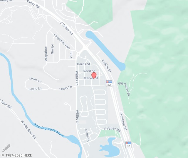 Location Map: 350 Market St. Basalt, CO 81621